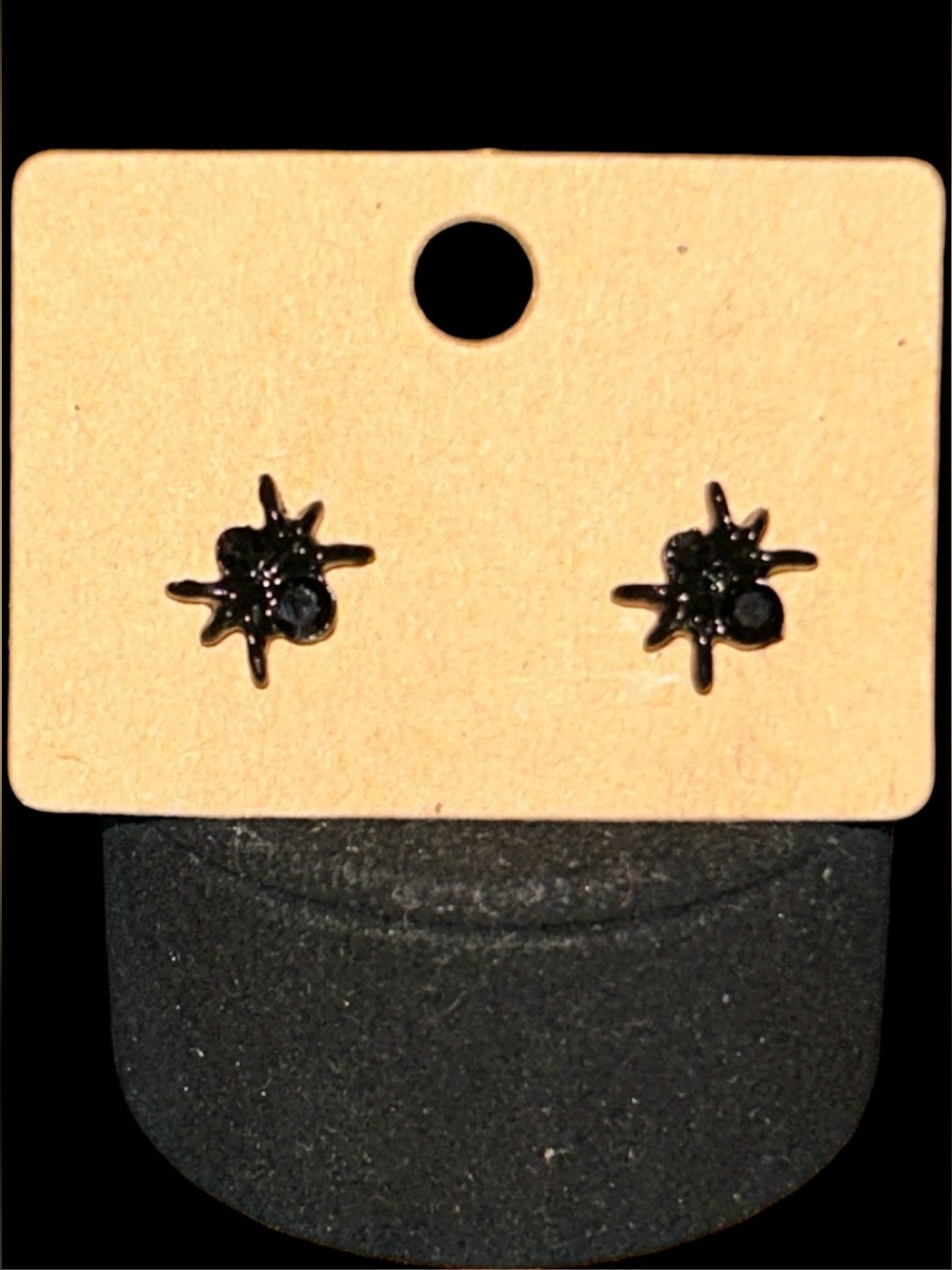 🕷️ Spooky Cute! Black Spider Stud Earrings ✨ NEW